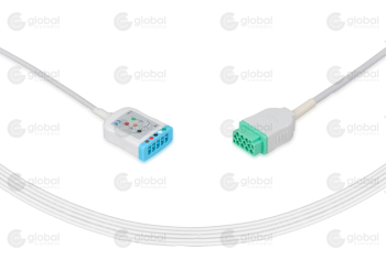 Marquette Compatible ECG Trunk cable - AHA-5 Leads/Marquette 5-pin(RL/RA/LA/LL/V)