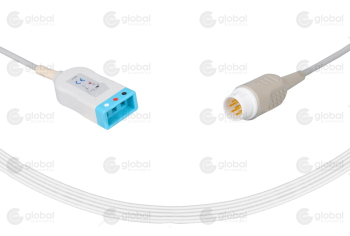Philips Compatible ECG Trunk cable - AHA - M1580A-3 Leads