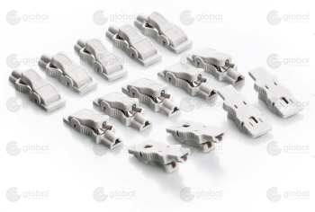 Universal Adapter bag of 14pcs-Wide Mouth Mulit-Function Adapter to 3mm with Banana